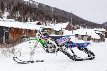 Що таке snow bike : мото сноубайк